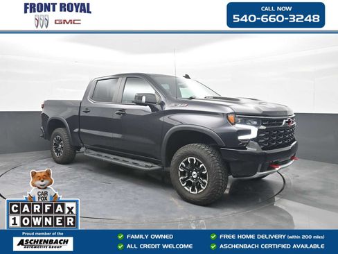 Used 2022 Chevrolet Silverado 1500 ZR2 w/ Technology Package AWD/4WD image 1