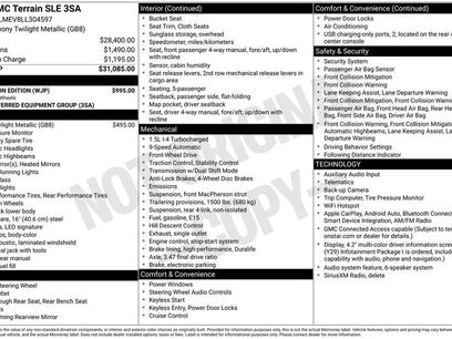 Used 2020 GMC Terrain SLE w/ Elevation Edition