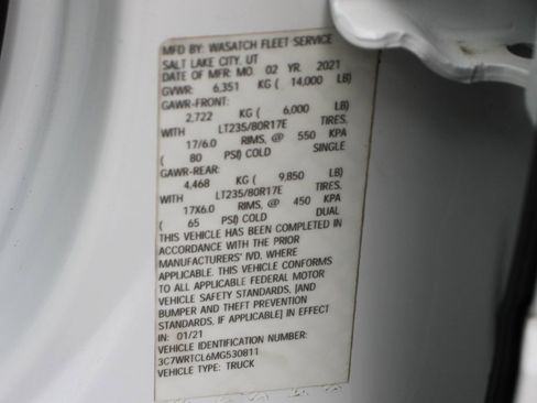 Used 2021 RAM 3500 Tradesman w/ Chrome Appearance Group image 48