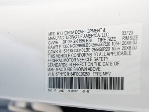 Used 2023 Honda Pilot Elite image 43