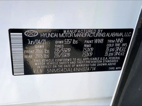 Used 2022 Hyundai Santa Fe Limited AWD/4WD image 31
