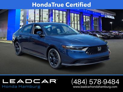 Certified 2025 Honda Accord SE