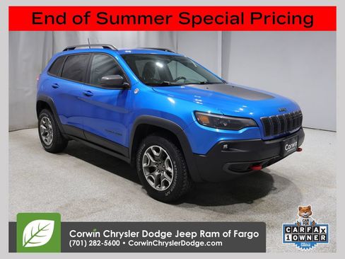 Used 2021 Jeep Cherokee Trailhawk AWD/4WD image 1