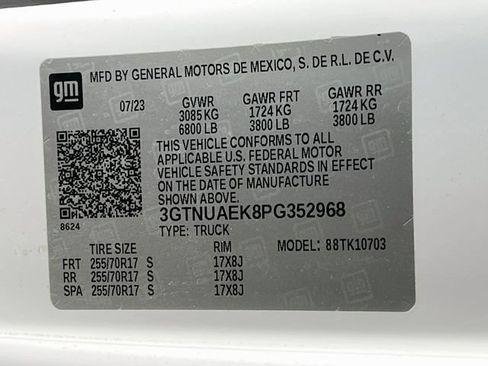 Used 2023 GMC Sierra 1500 Pro w/ Convenience Package AWD/4WD image 12