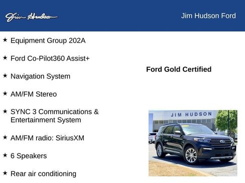 Certified 2023 Ford Explorer XLT w/ Equipment Group 202A RWD image 12