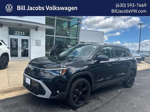 Used 2025 Volkswagen Taos SEL w/ Black Wheel Plus Package AWD/4WD image 1