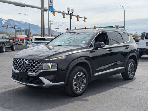 Used 2021 Hyundai Santa Fe Blue image 9