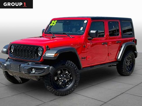 Used 2025 Jeep Wrangler Unlimited Sport AWD/4WD image 1