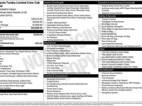 Used 2023 Toyota Tundra Limited w/ TRD Off-Road Package image 25