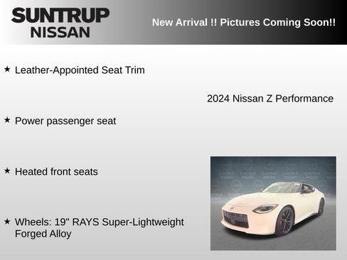 Used 2024 Nissan Z Performance w/ Floor Mat Package image 9