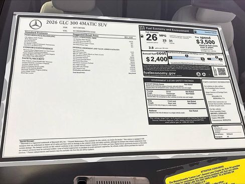 New 2026 Mercedes-Benz GLC 300 4MATIC image 18