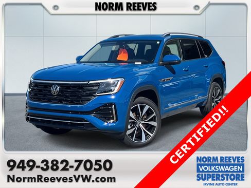 Certified 2025 Volkswagen Atlas SEL Premium R-Line AWD/4WD image 1