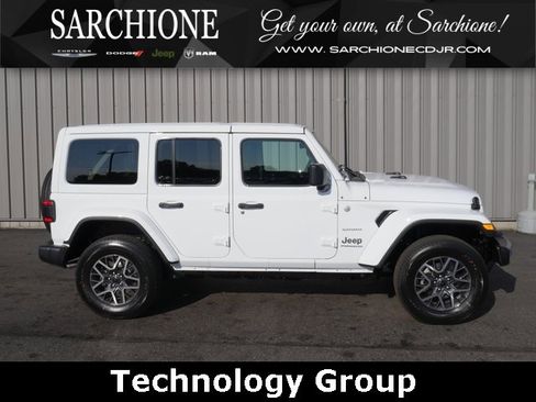 Used 2024 Jeep Wrangler Sahara w/ Technology Group image 1