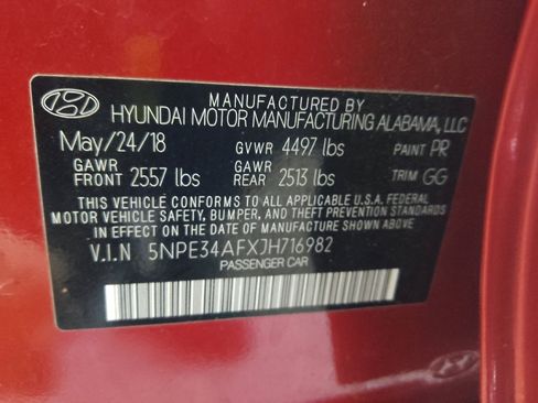 Used 2018 Hyundai Sonata Limited w/ Ultimate Package 07 image 33