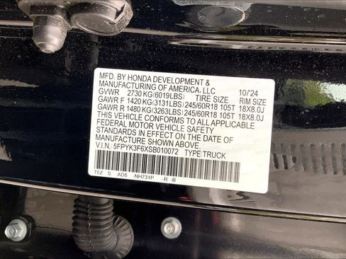 Used 2025 Honda Ridgeline TrailSport image 35