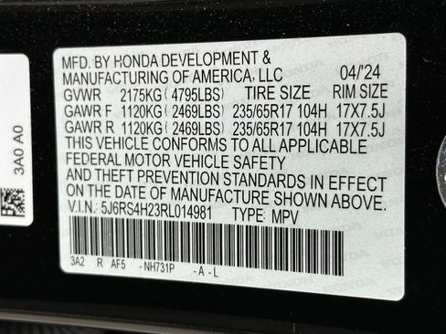 Used 2024 Honda CR-V LX image 15