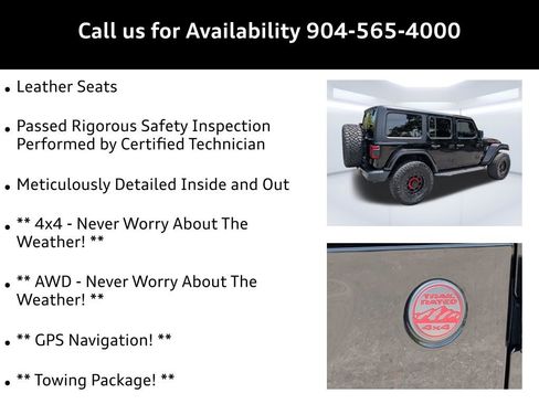 Used 2018 Jeep Wrangler Unlimited Rubicon AWD/4WD image 9