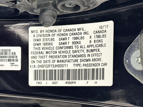 Used 2018 Honda Civic EX image 12