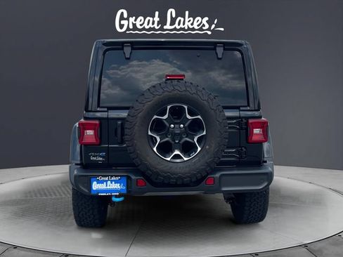 Used 2021 Jeep Wrangler Unlimited Rubicon 4xe w/ Cold Weather Group AWD/4WD image 4