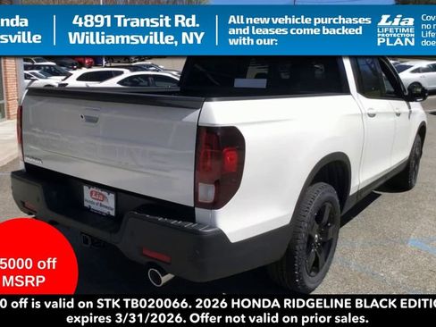 New 2026 Honda Ridgeline Black Edition image 8