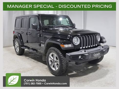 Used 2023 Jeep Wrangler Unlimited Sahara AWD/4WD image 1