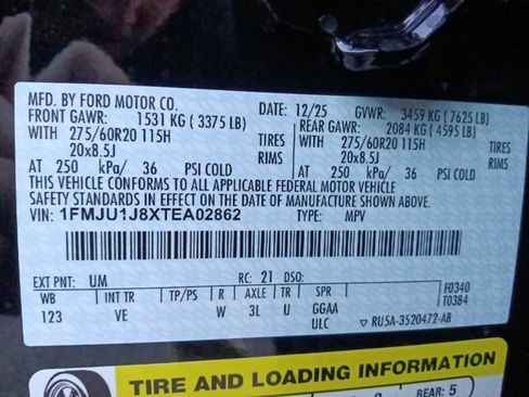 New 2026 Ford Expedition Active image 40