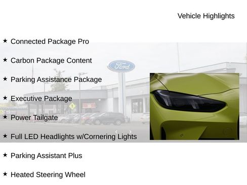 Used 2025 BMW M3 w/ Executive Package RWD image 20