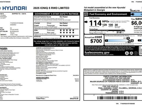 Used 2025 Hyundai Ioniq 5 Limited RWD image 4