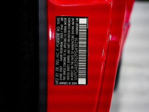 Used 1993 Porsche 911 RS America RWD image 45