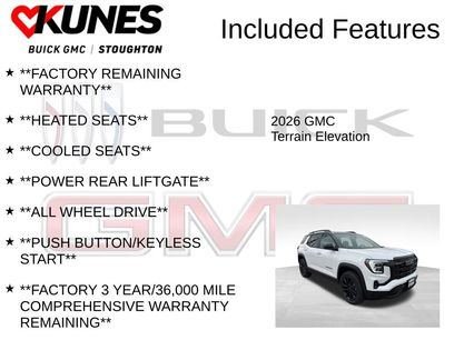New 2026 GMC Terrain Elevation w/ Elevation Premium Package