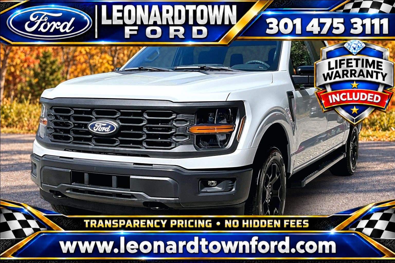 Used 2024 Ford F150 STX w/ Equipment Group 201A FX4 AWD/4WD image 1