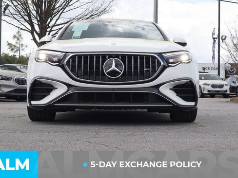Used 2025 Mercedes-Benz E 53 AMG e 4MATIC Sedan image 3