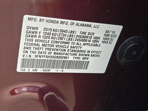 Used 2016 Honda Pilot EX image 14
