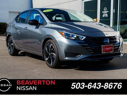 New 2025 Nissan Versa SR w/ Trunk Package