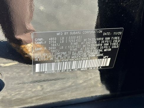 Used 2024 Subaru Outback Limited image 31