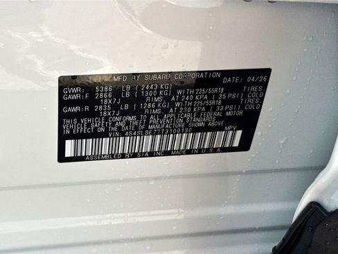 New 2026 Subaru Forester Premium AWD/4WD image 31