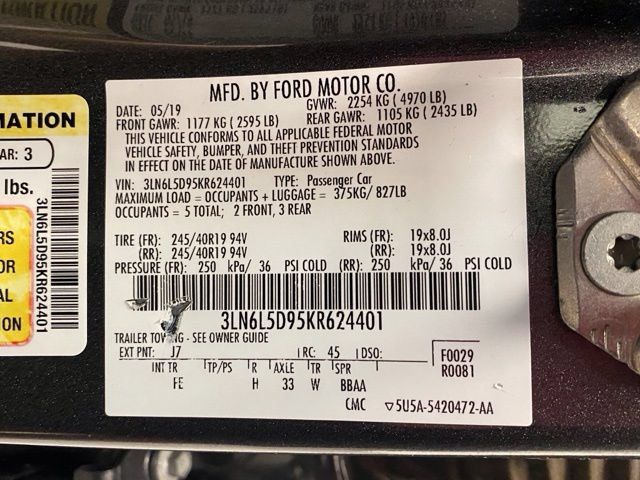 Used 2019 Lincoln MKZ Reserve w/ Reserve Plus Package AWD/4WD image 40