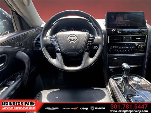 Used 2021 Nissan Armada Platinum w/ Captain's Chairs Package AWD/4WD image 8