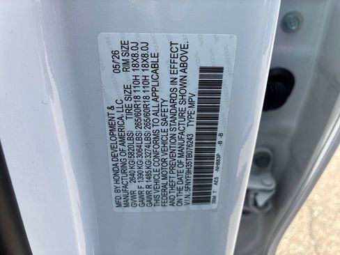 New 2026 Honda Passport RTL image 26