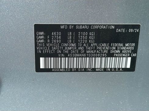 Used 2025 Subaru Legacy Limited AWD/4WD image 35