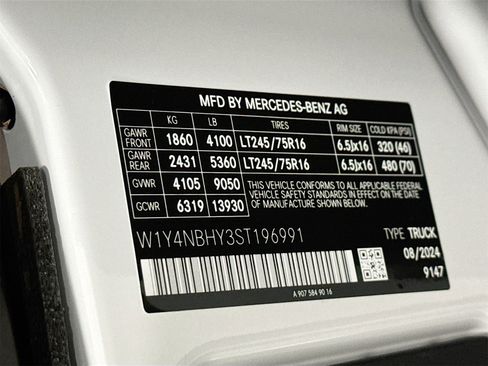 Certified 2025 Mercedes-Benz Sprinter 2500 image 30