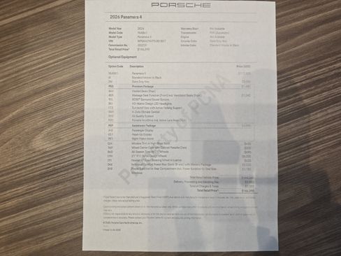 New 2026 Porsche Panamera 4 image 28