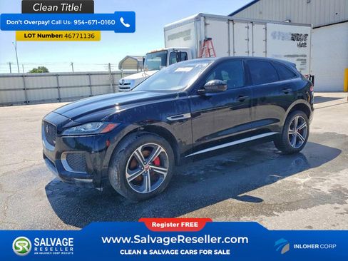 Used 2020 Jaguar F-PACE S AWD/4WD image 1