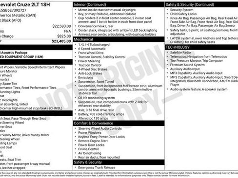 Used 2014 Chevrolet Cruze LT FWD image 5