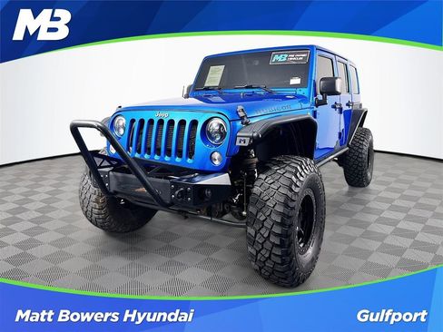 Used 2015 Jeep Wrangler Unlimited Rubicon w/ Connectivity Group image 1