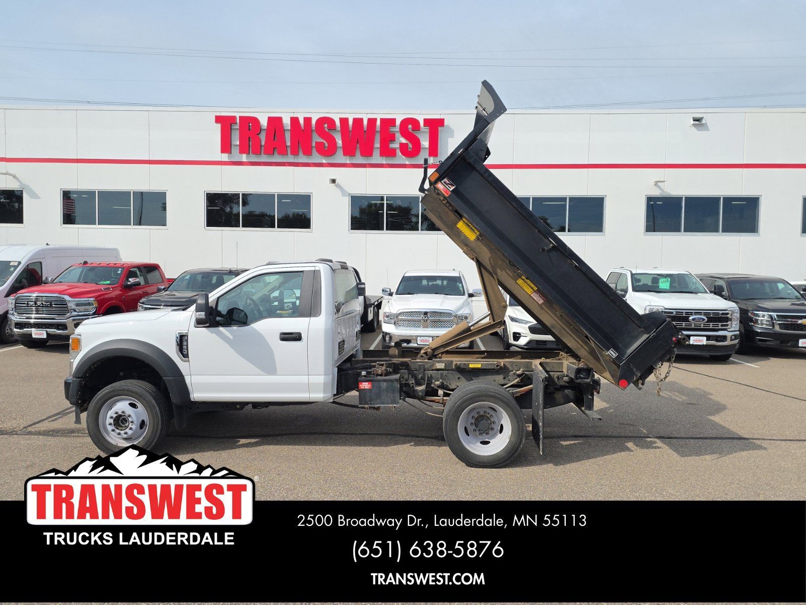 Used 2021 Ford F550 4x4 Regular Cab Super Duty w/ Power Equipment Group image 10