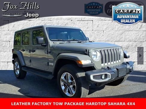 Used 2020 Jeep Wrangler Unlimited Sahara w/ Cold Weather Group image 1