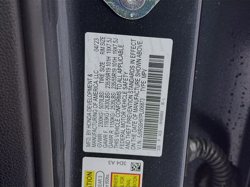 Certified 2023 Honda CR-V Sport Touring image 34