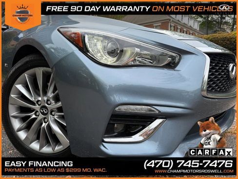 Used 2019 INFINITI Q50 Luxe image 7
