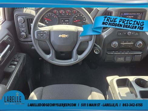 Used 2024 Chevrolet Silverado 1500 Custom w/ Turbomax Blackout Package AWD/4WD image 11